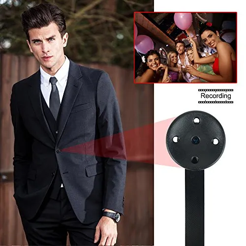 1080P HD Hidden Camera Button