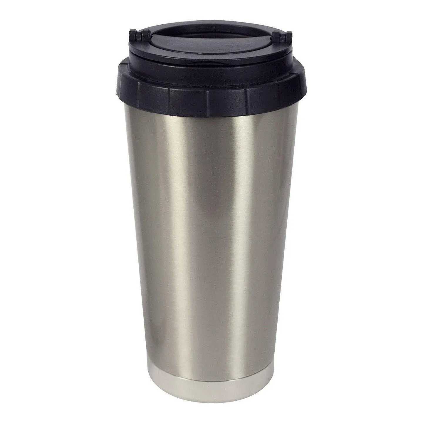 16 oz Stainless Steel Thermal Travel Mug - Silver - ORCA