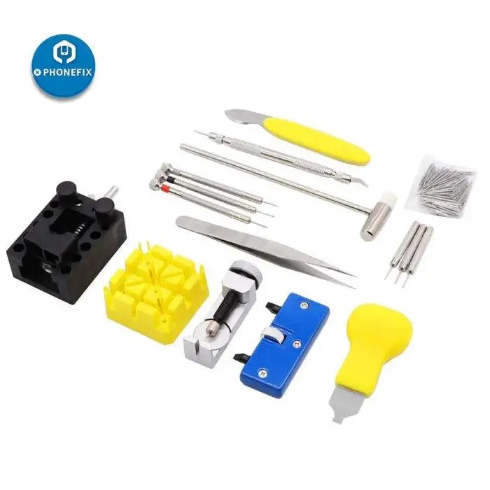 168pcs Watch Link Pin Remover Case Opener Repair Tool Kit for Watchmaker