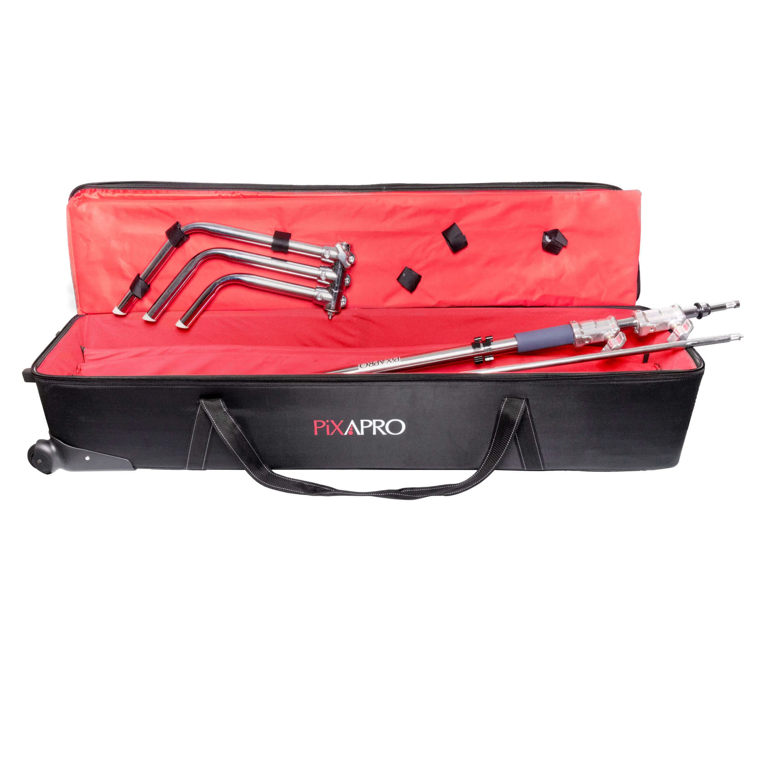 2-Photography C-Stand with Protective Carry Roller Case