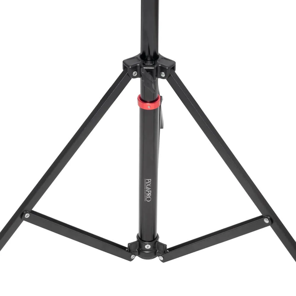 240cm Studio Retractable Light Stand Adjustable 4 Tier Extension