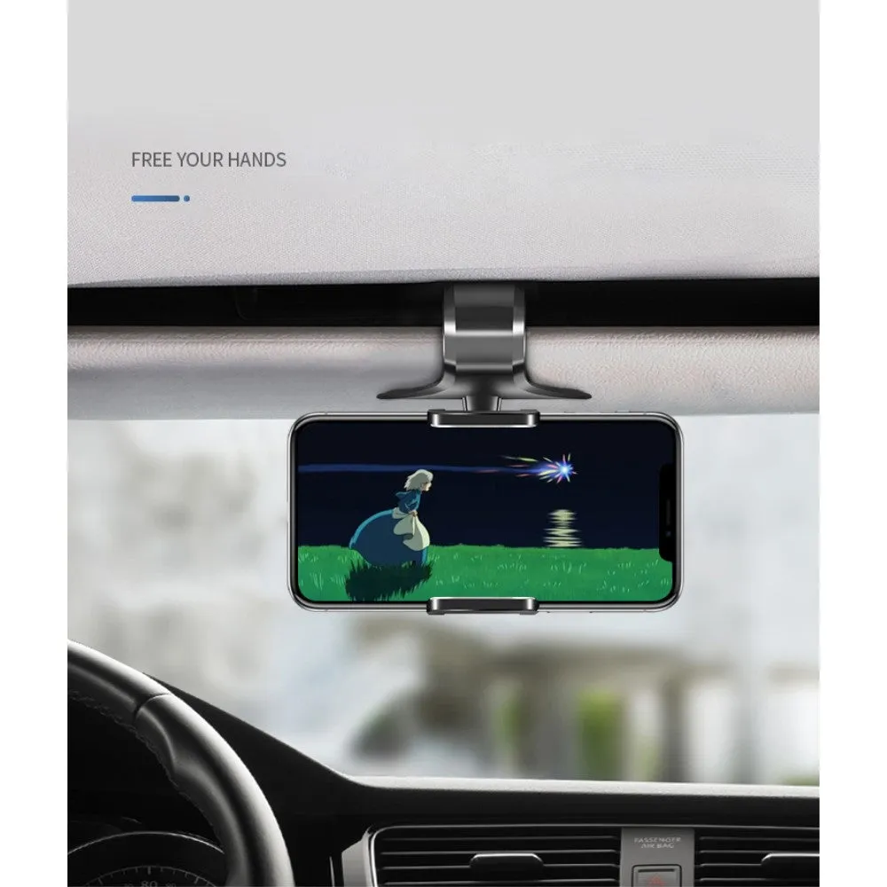 3 in 1 Car GPS Smartphone Holder: Dashboard / Visor Clamp   AC Grid Clip for Samsung Galaxy K zoom 3G C111 - Black