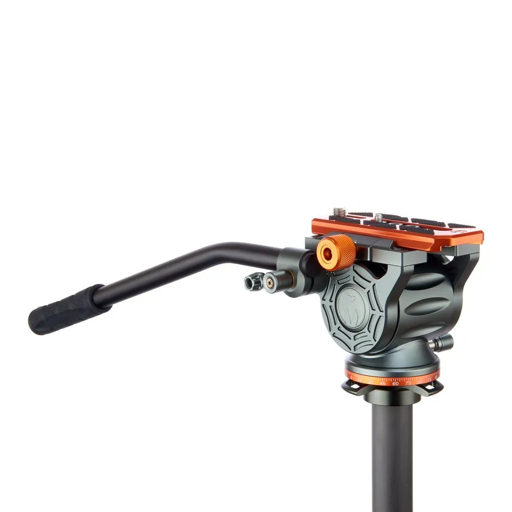 3 Legged Thing AirHed Cine-V with Manfrotto 501-Type Video Plate