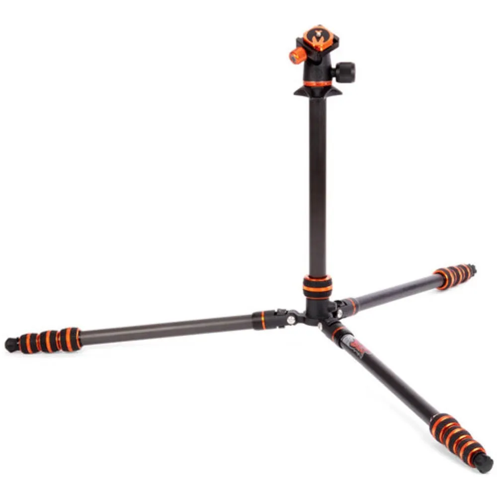 3 Legged Thing Punks Billy 2.0 Carbon Fiber Tripod with AirHed Neo 2.0 Ball Head | Black