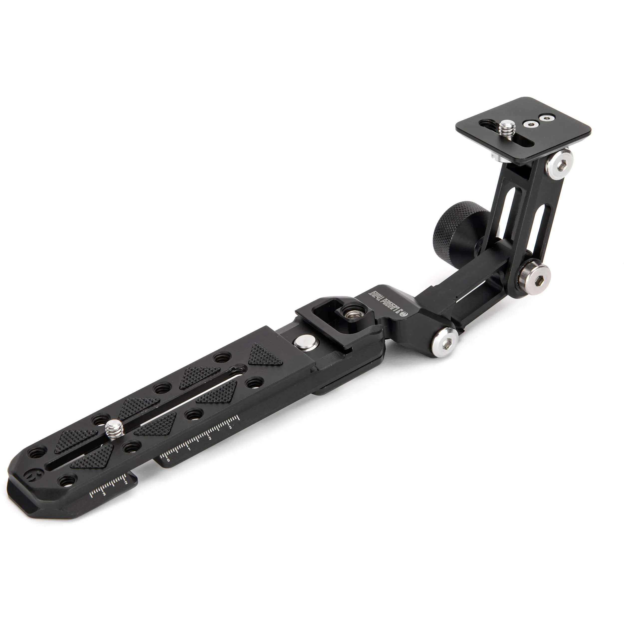 3 Legged Thing Ultra Plate Multifunctional Arca-Type QR Plate with Thingy Camera Platform (8", Matte Black)
