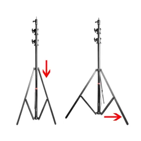 300cm Heavy Duty Retractable Light Stand (Auto Stand)