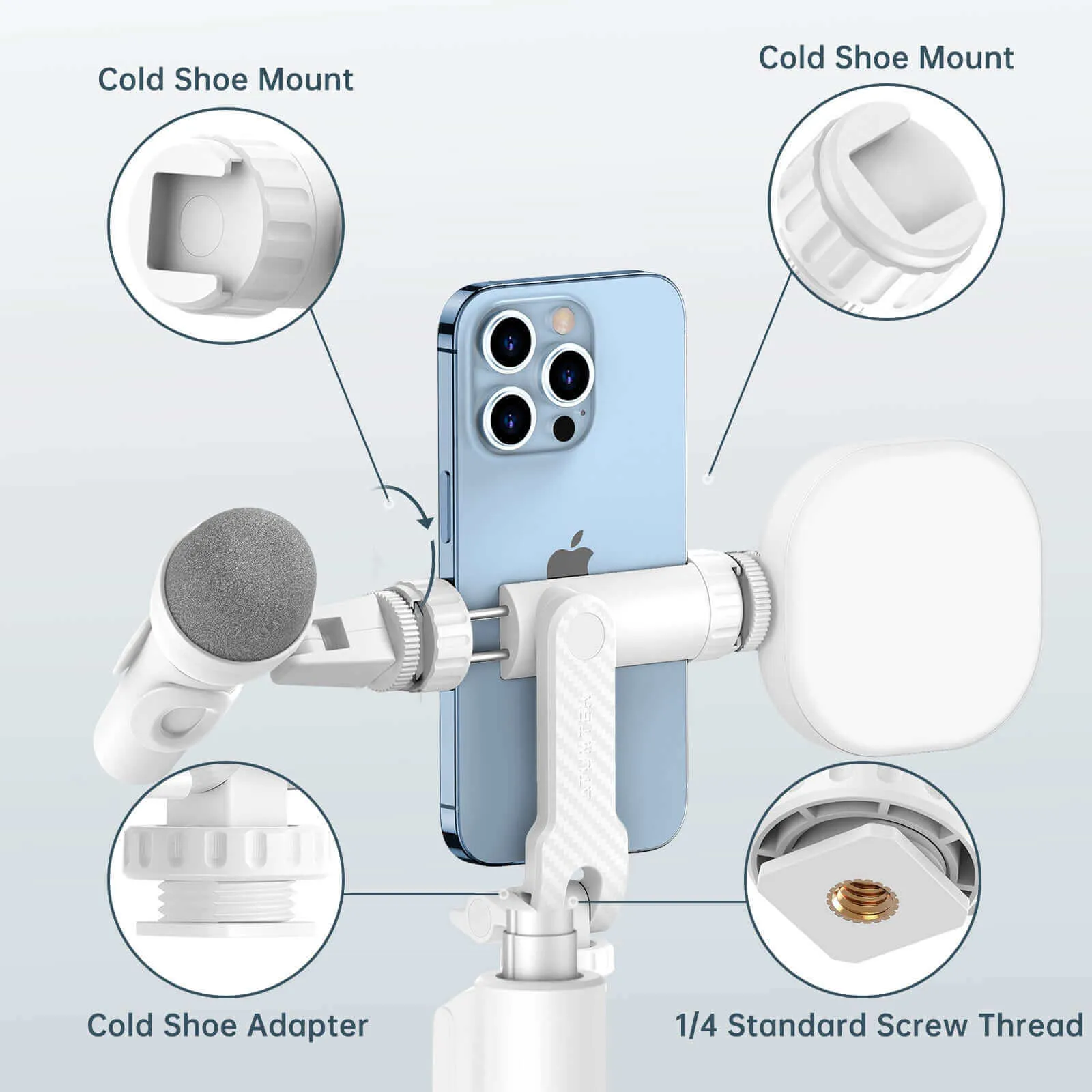 3.7 Inch Phone Tripod Mount