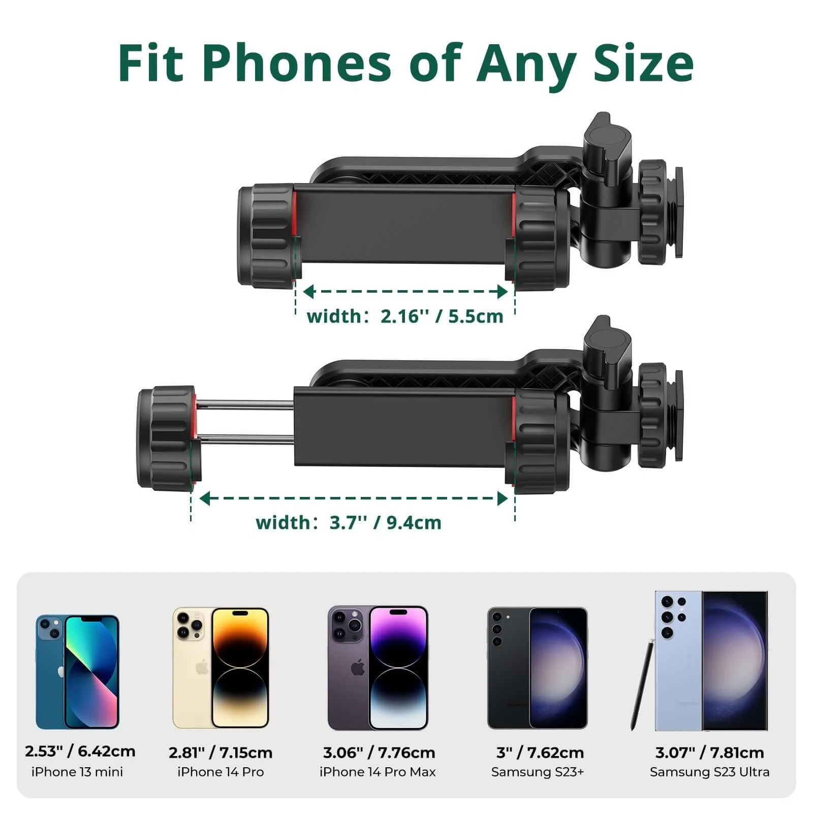 3.7 Inch Phone Tripod Mount
