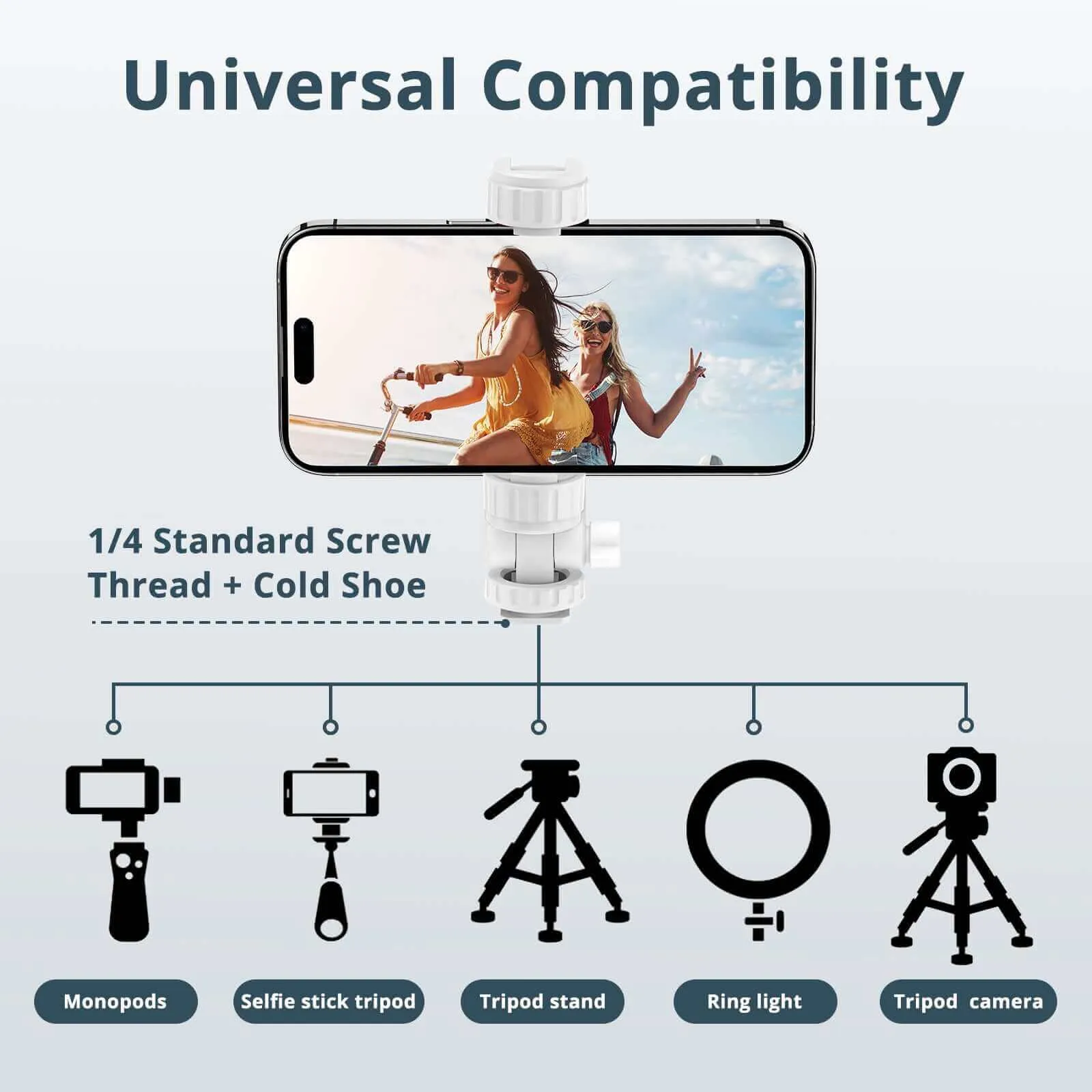3.7 Inch Phone Tripod Mount