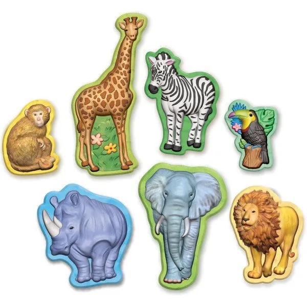 4M Craft Mould & Paint - Wildlife Animals Wildlife Animals