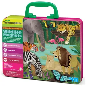 4M Thinking Kits Friends Of Nature Wildlife Magnets