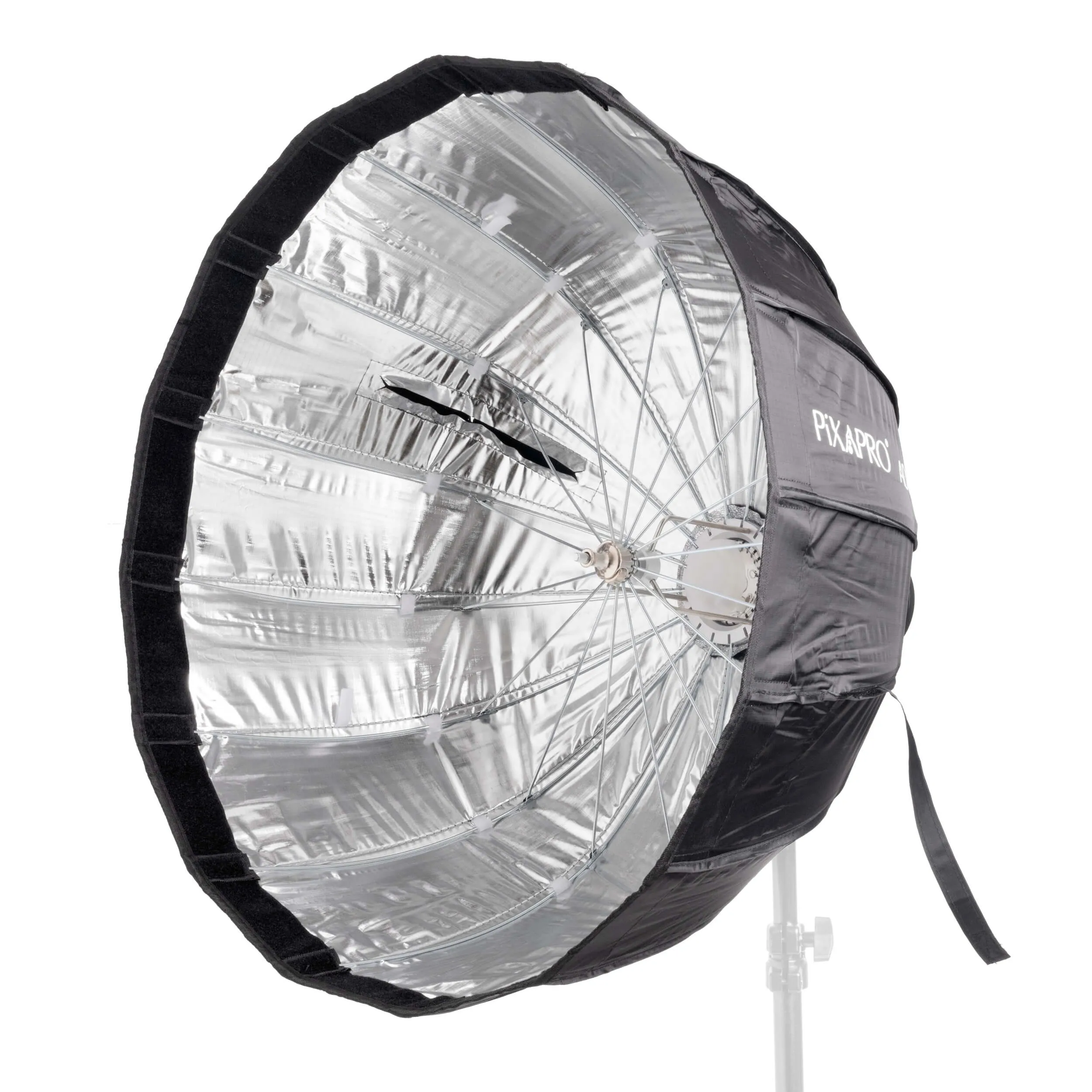 65cm (25.5") Silver Godox Mount Softbox with Honeycomb Grid (GODOX AD-S65S) - CLEARANCE