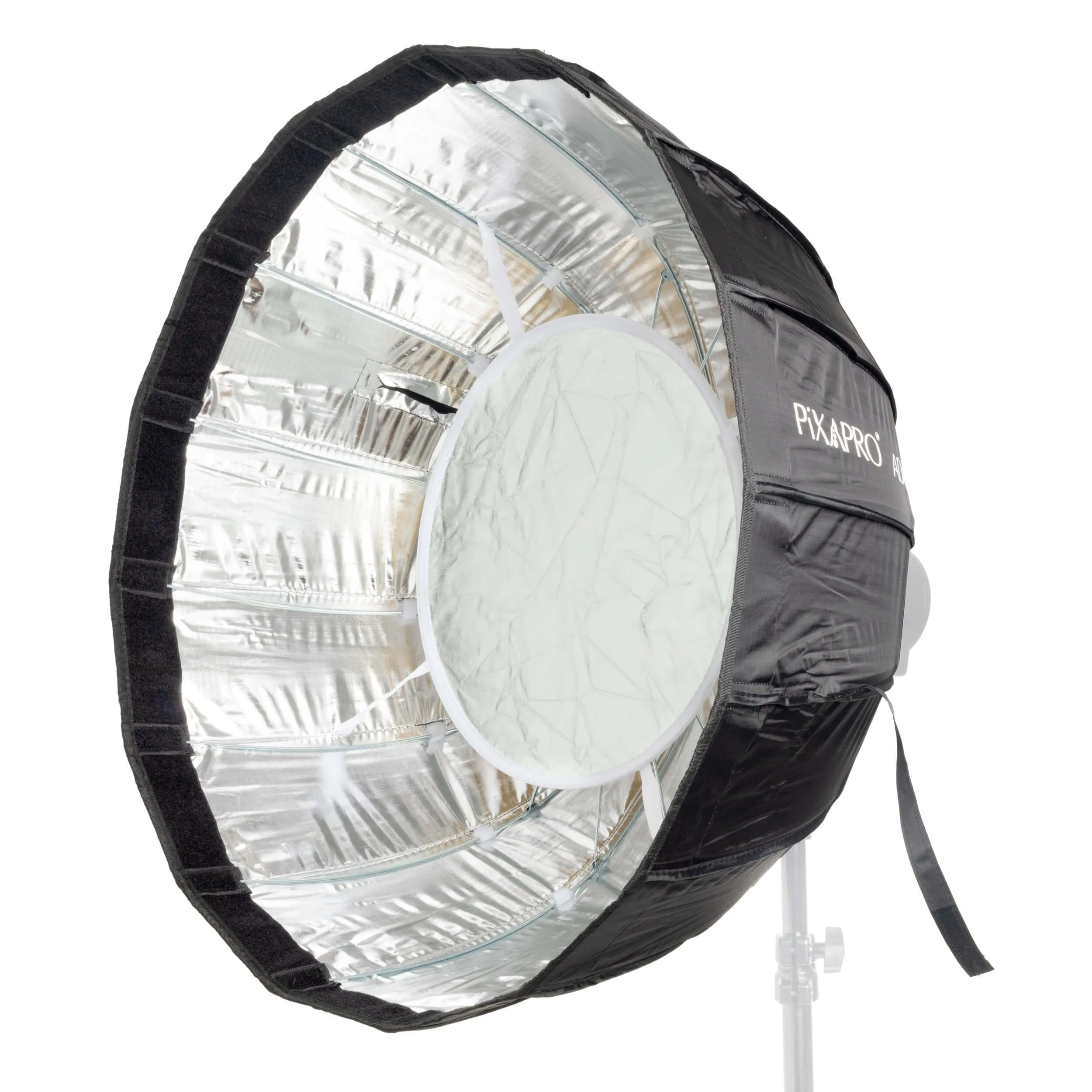 65cm (25.5") Silver Godox Mount Softbox with Honeycomb Grid (GODOX AD-S65S) - CLEARANCE