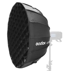 AD-S65S 65cm Portable Silver Godox-Fitting Parabolic Softbox With Silver Interior