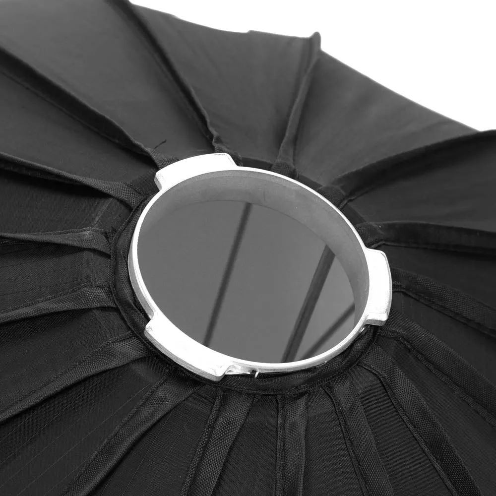 AD-S65S 65cm Portable Silver Godox-Fitting Parabolic Softbox With Silver Interior