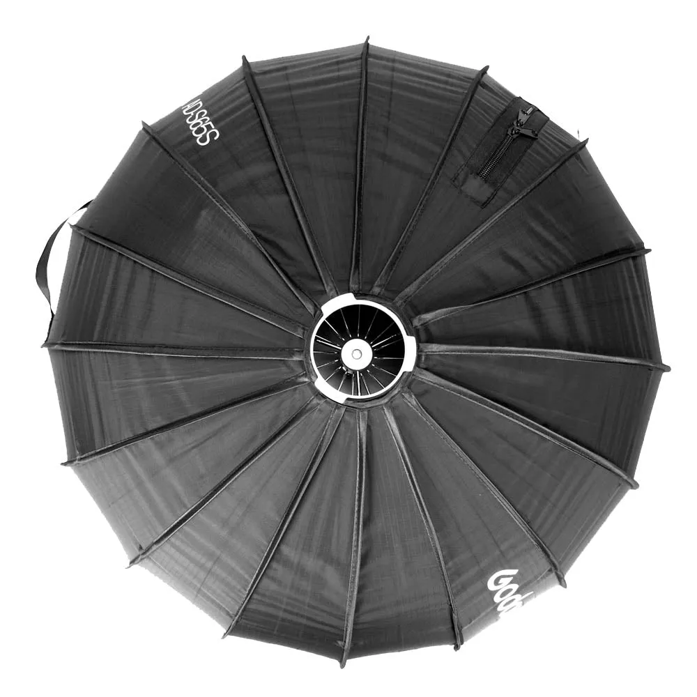 AD-S65S 65cm Portable Silver Godox-Fitting Parabolic Softbox With Silver Interior
