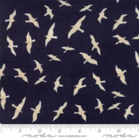 Ahoy Me Hearties by Janet Clare - Gulls in Deep Dark Ocean