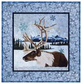 Alaskan Arctic Caribou Individual Wallhanging Laser Kit with Pattern