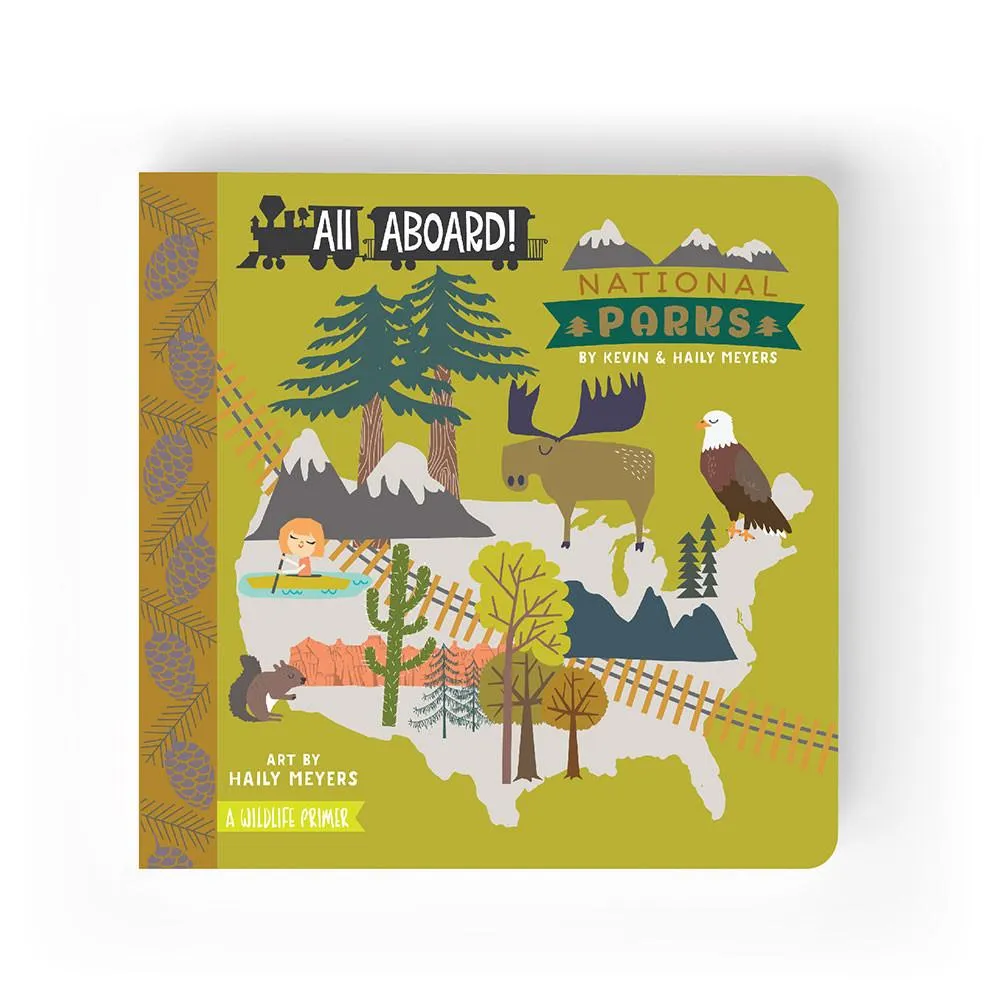 ALL ABOARD NATIONAL PARKS CHILDREN'S BOOK