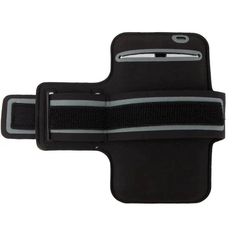 Armband Professional Cover Neoprene Waterproof Wraparound Sport with Buckle for Motorola Moto One Macro (2019) - Black