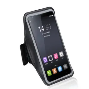 Armband Professional Cover Neoprene Waterproof Wraparound Sport with Buckle for Motorola Moto One Macro (2019) - Black