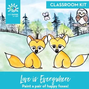 Art Kits   Video Tutorial | A Bright Valentine's Project | Love is Everywhere (Classroom Kit)