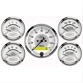 AutoMeter Ford Masterpiece Analog Gauge Kits 880087