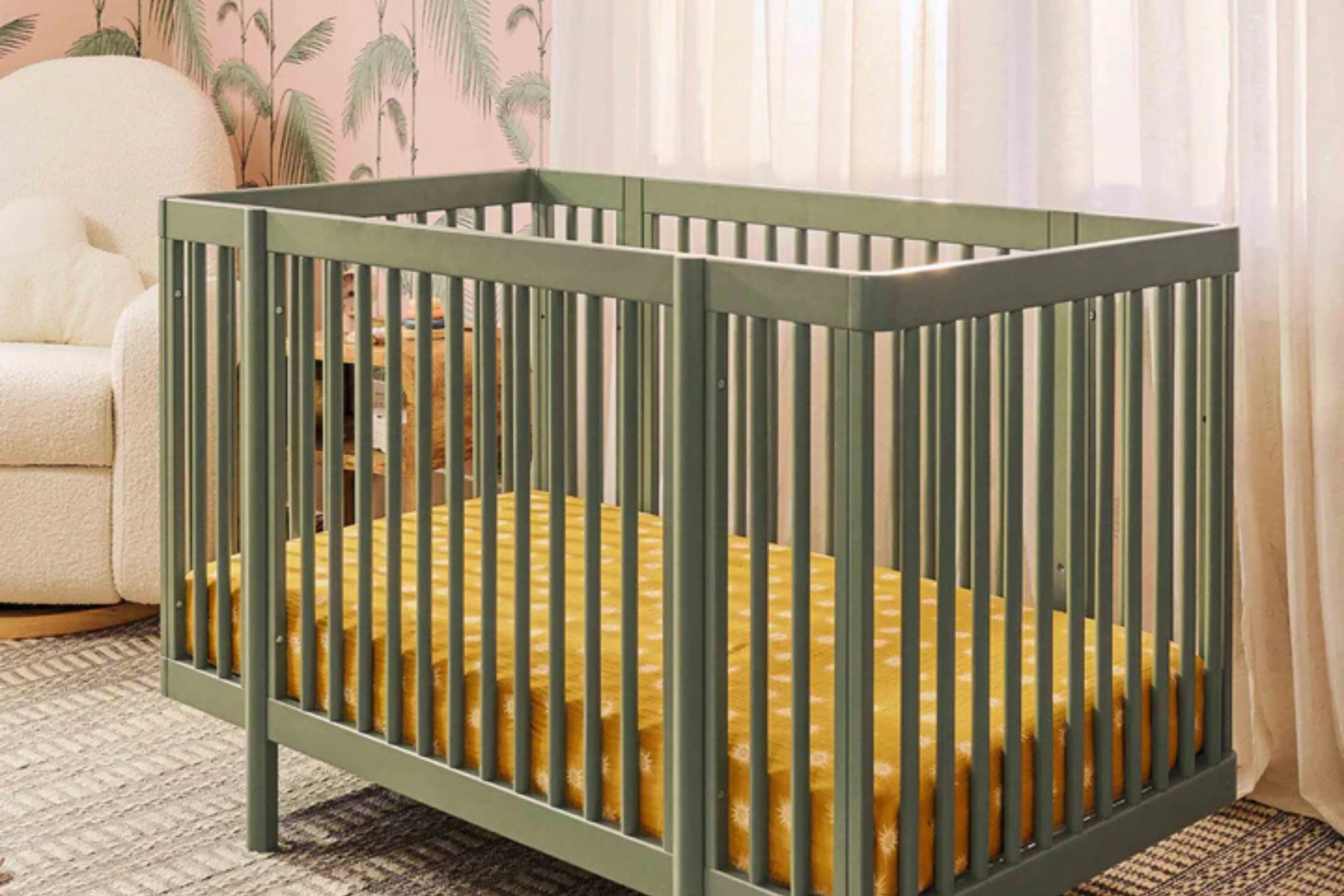 Babyletto Pogo 8-in-1 Convertible Crib with All-Stages Conversion Kits
