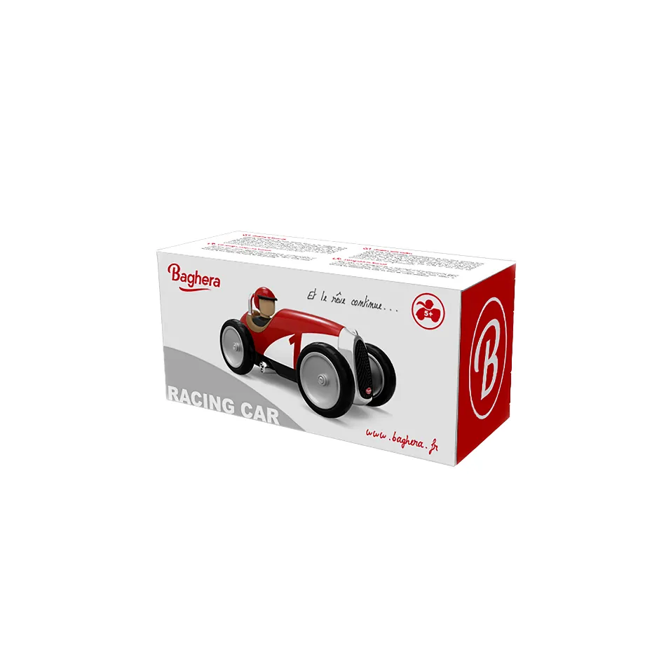 Baghera Toy Racing Car Red