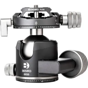 Benro GX35 Three Series Arca-Swiss Style Low Profile Aluminum Ballhead