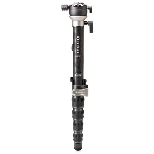 Benro MSDPL46C Supadupa Carbon Fiber Monopod w/Leveling Pan Head