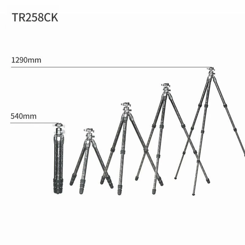 Benro TTOR14CGX25 Tortoise Series Professional Carbon Fiber Tripod with G30 Ball Head for DSLR Cameras
