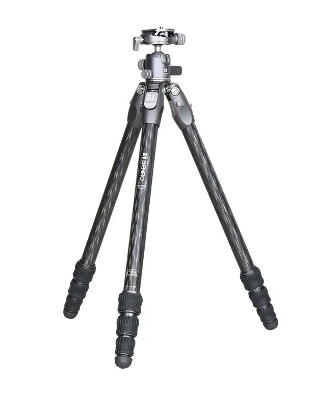 Benro TTOR14CGX25 Tortoise Series Professional Carbon Fiber Tripod with G30 Ball Head for DSLR Cameras