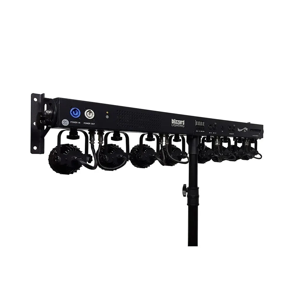 Blizzard Lighting Weather System EXA 8 Fixture RGBAW UV LED Bar Lighting System