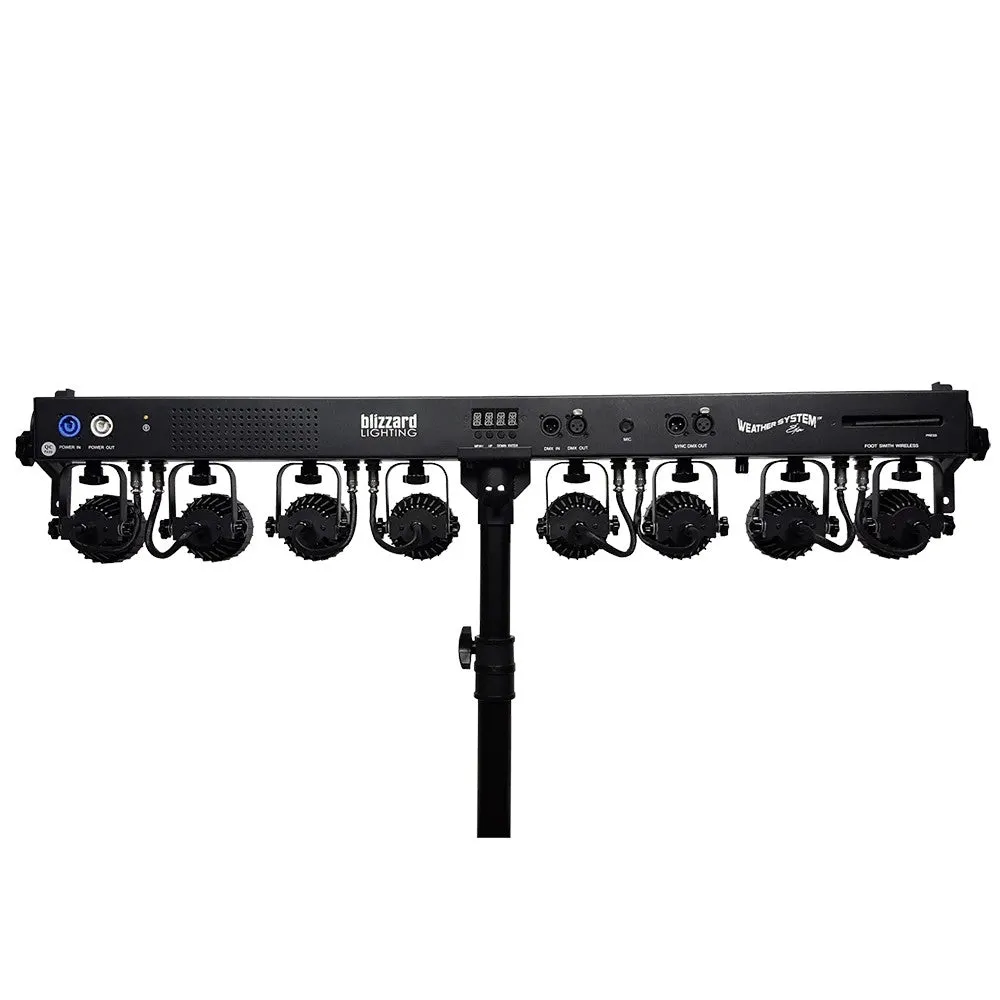 Blizzard Lighting Weather System EXA 8 Fixture RGBAW UV LED Bar Lighting System
