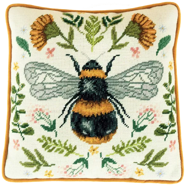 Botanical Bee Tapestry