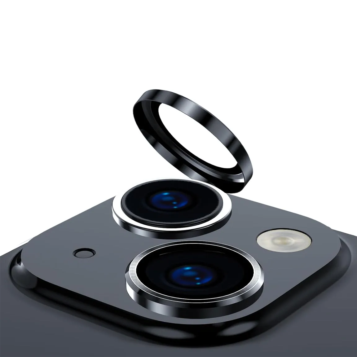 Camera Lens Protector GT Series Easy Do for iPhone 15 / iPhone 15 Plus  (Black) - 2 Pack