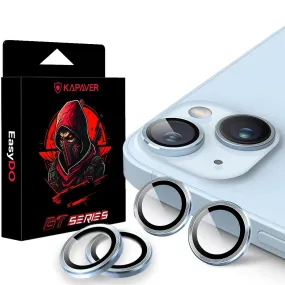 Camera Lens Protector GT Series Easy Do for iPhone 15 / iPhone 15 Plus  (Blue) - 2 Pack