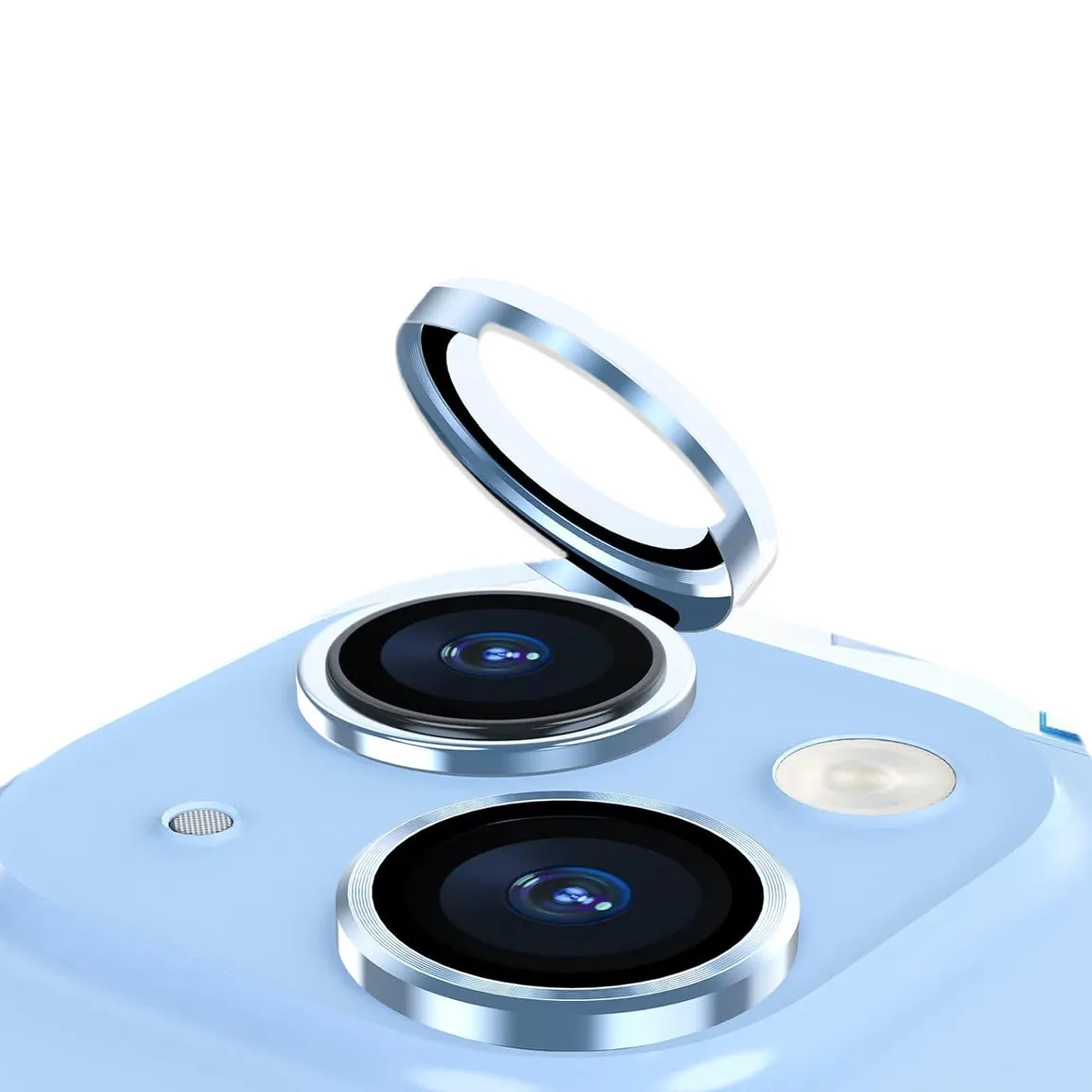Camera Lens Protector GT Series Easy Do for iPhone 15 / iPhone 15 Plus  (Blue) - 2 Pack