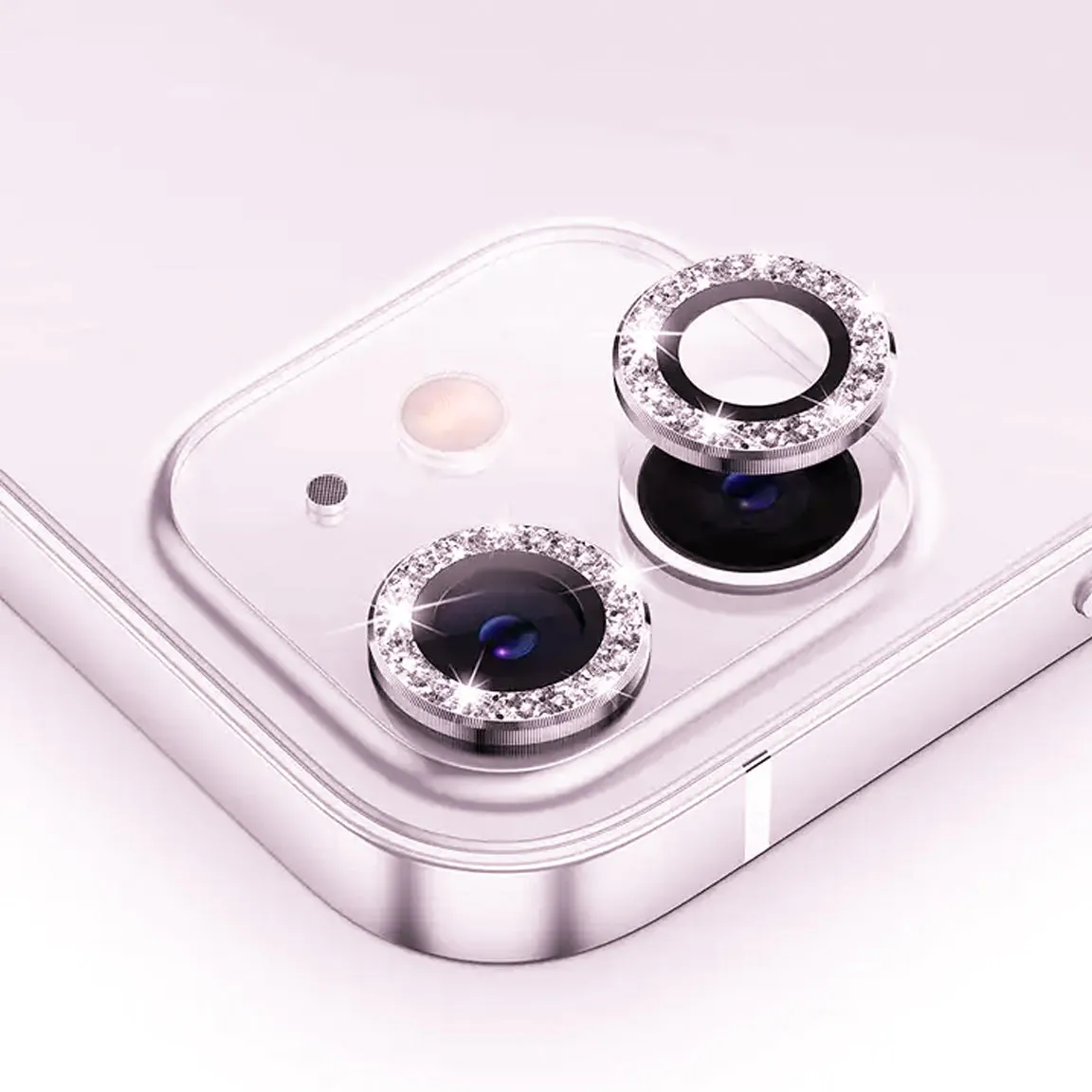 Camera Lens Protector GT Series Easy Do for iPhone 15 / iPhone 15 Plus  (Glitter Pink)