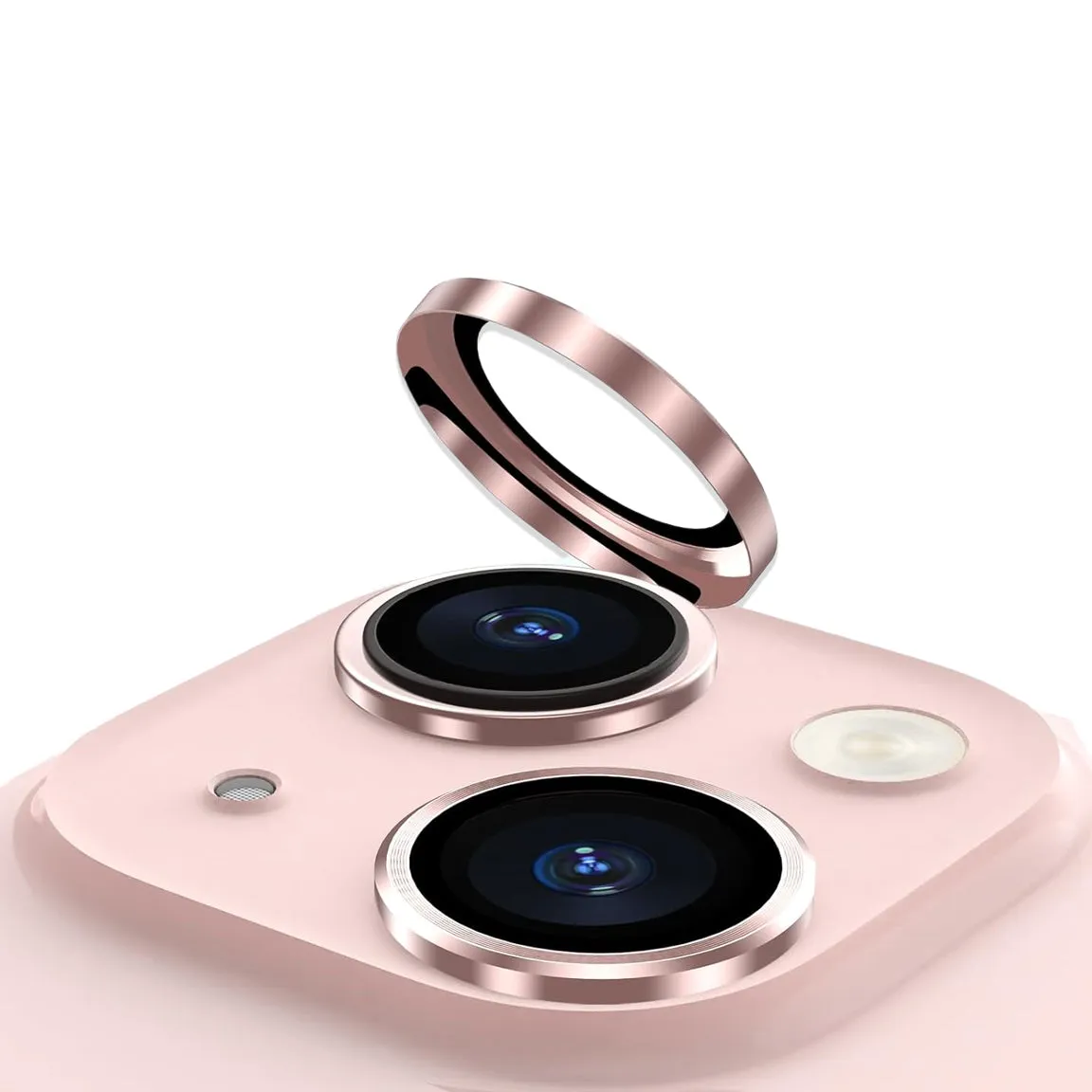 Camera Lens Protector GT Series Easy Do for iPhone 15 / iPhone 15 Plus  (Pink) - 2 Pack