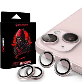Camera Lens Protector GT Series Easy Do for iPhone 15 / iPhone 15 Plus  (Pink) - 2 Pack