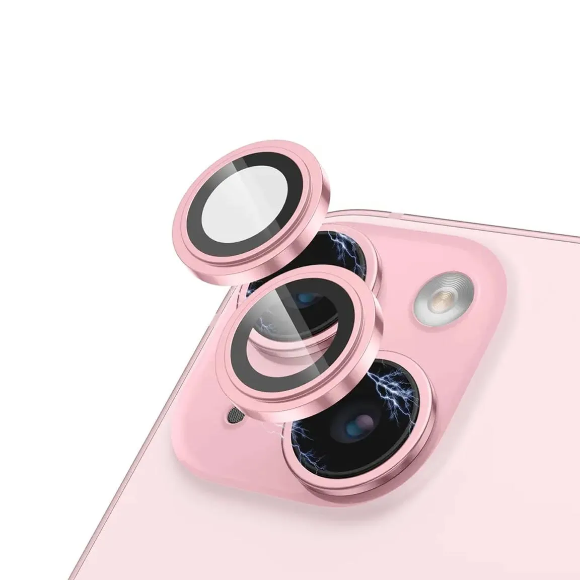 Camera Lens Protector GT Series Easy Do for iPhone 15 / iPhone 15 Plus  (Pink)