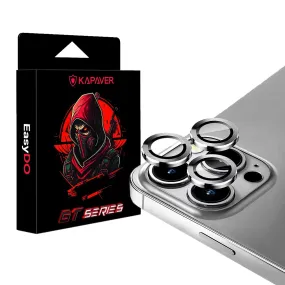 Camera Lens Protector GT Series Easy Do for iPhone 15 Pro / iPhone 15 Pro Max (Gray)