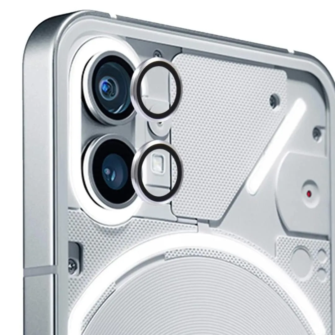 Camera Lens Protector GT Series Easy Do for Nothing Phone 2 (Silver) - 2 Pack