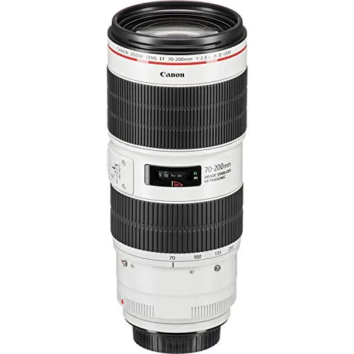 Canon EF 70-200mm f/2.8L is III USM Lens (International Model) w/Filter Kit   Lens Case Bundle