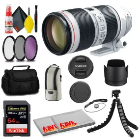 Canon EF 70-200mm f/2.8L IS III USM Lens   SanDisk 64GB Card   MORE