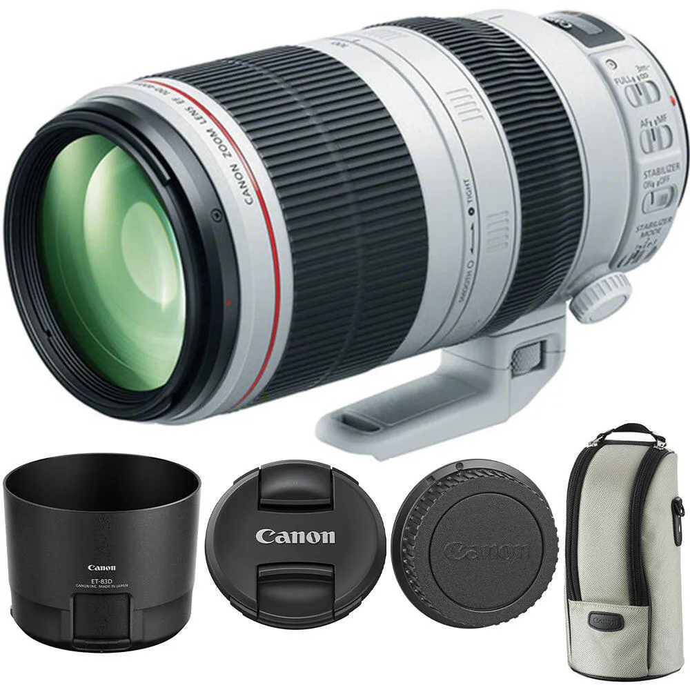 Canon EOS-1D X Mark III DSLR Camera with EF 100-400mm f/4.5-5.6L IS II USM Lens