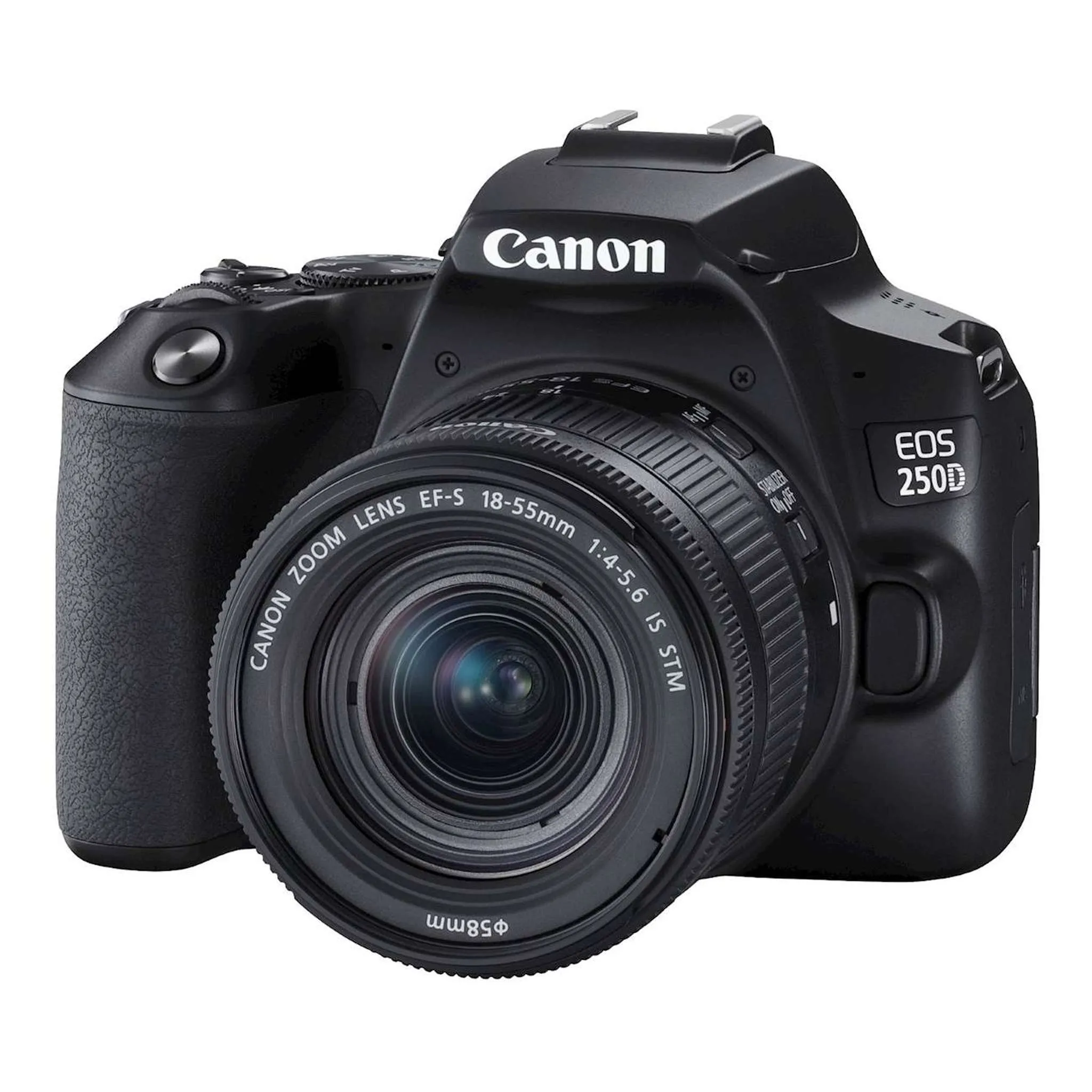 Canon EOS 250D (Rebel SL3) DSLR Camera w/ 18-55mm IS STM Lens (International Model) -