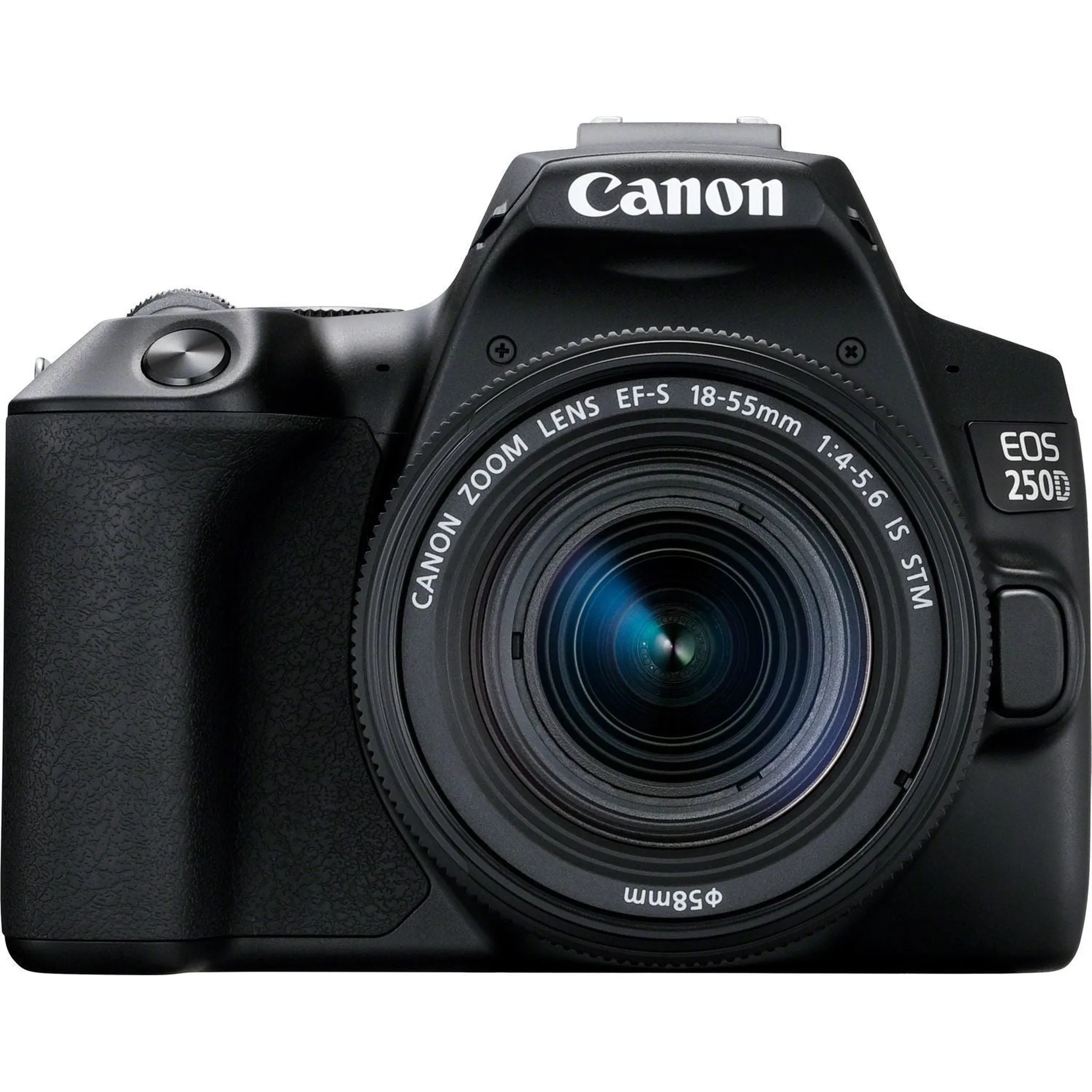 Canon EOS 250D (Rebel SL3) DSLR Camera w/ 18-55mm IS STM Lens (International Model) -